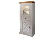 Vitrine >WZ-0133< (BxHxT: 79x177x42 cm) in...