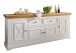 Sideboard >WZ-0133< (BxHxT: 209x82x42 cm) in weiß - 209x82x42 (BxHxT)