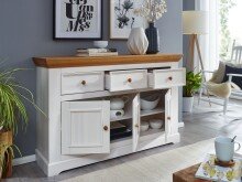 Anrichte >WZ-0133< (BxHxT: 149x94x42 cm) in weiß - 149x94x42 (BxHxT)