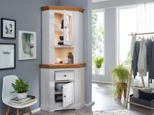 Buffet >WZ-0133< (BxHxT: 103x214x69 cm) in weiß - 103x214x69 (BxHxT)