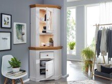 Buffet >WZ-0133< (BxHxT: 103x214x69 cm) in weiß - 103x214x69 (BxHxT)