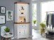 Buffet >WZ-0133< (BxHxT: 103x214x69 cm) in weiß - 103x214x69 (BxHxT)