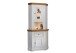 Buffet >WZ-0133< (BxHxT: 103x214x69 cm) in weiß - 103x214x69 (BxHxT)
