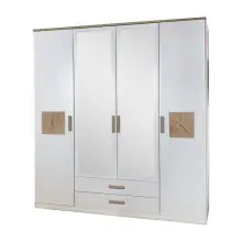 Kleiderschrank >KAERNTEN< (BxHxT: 179x199x58 cm) in...