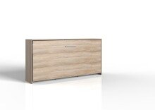 Klappbett >JUIST< (BxHxT: 212x105x43 cm) in EICHE...