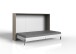 Klappbett >JUIST< (BxHxT: 212x134x43 cm) in SAN REMO EICHE NACHBILDUNG + WEISS
