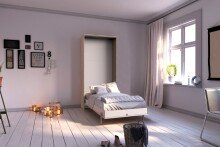 Klappbett >JUIST< (BxHxT: 102x213x43 cm) in SAN...