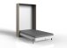 Klappbett >JUIST< (BxHxT: 132x213x43 cm) in SAN REMO EICHE NACHBILDUNG + WEISS
