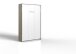 Klappbett >JUIST< (BxHxT: 132x213x43 cm) in SAN REMO EICHE NACHBILDUNG + WEISS