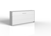Klappbett >JUIST< (BxHxT: 212x105x43 cm) in WEISS - 212x105x43cm (BxHxT)