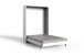 Klappbett >JUIST< (BxHxT: 152x213x43 cm) in WEISS - 152x213x43cm (BxHxT)