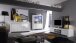 TV-Board >Asti< (BxHxT: 190x45x50 cm) in Weiss echt Hochglanz lackiert