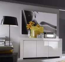 Sideboard >Asti< (BxHxT: 160x84x50 cm) in Weiss...