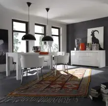 Sideboard >Asti< (BxHxT: 190x84x50 cm) in Weiss...