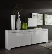 Sideboard >Asti< (BxHxT: 210x84x50 cm) in Weiss...