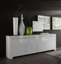 Sideboard >Asti< (BxHxT: 210x84x50 cm) in Weiss...