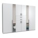 Kleiderschrank >VANEA< (BxHxT: 270x210x58 cm) in WEISS - 270x210x58cm (BxHxT)