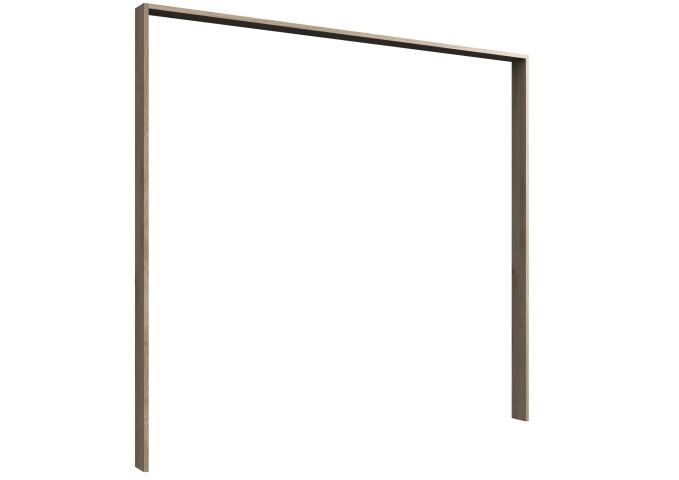 Passepartout >ERNIE< (BxHxT: 228x213x12 cm) in HICKORY-OAK NACHBILDUNG