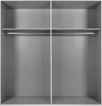 Kleiderschrank >ERNIE< (BxHxT: 225x210x65 cm) in WEISS - 225x210x65cm (BxHxT)