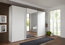 Kleiderschrank >ERNIE< (BxHxT: 270x210x65 cm) in WEISS - 270x210x65cm (BxHxT)