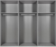 Kleiderschrank >ERNIE< (BxHxT: 270x210x65 cm) in WEISS - 270x210x65cm (BxHxT)