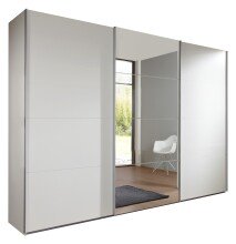 Kleiderschrank >ERNIE< (BxHxT: 270x210x65 cm) in WEISS - 270x210x65cm (BxHxT)