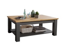 Couchtisch >WZ-0133< (BxHxT: 110x45x75 cm) in grau...