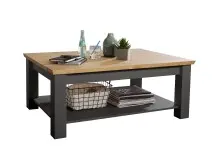 Couchtisch >WZ-0133< (BxHxT: 110x45x75 cm) in grau...