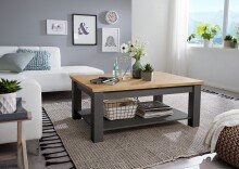 Couchtisch >WZ-0133< (BxHxT: 110x45x75 cm) in grau...