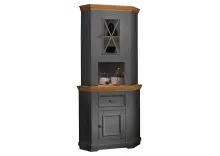 Buffet >WZ-0133< (BxHxT: 104x214x69 cm) in grau -...