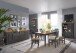 Buffet >WZ-0133< (BxHxT: 104x214x69 cm) in grau - 104x214x69 (BxHxT)