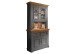 Buffet >WZ-0133< (BxHxT: 109x214x42 cm) in grau - 109x214x42 (BxHxT)