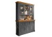 Buffet >WZ-0133< (BxHxT: 149x214x42 cm) in grau - 149x214x42 (BxHxT)