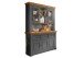 Buffet >WZ-0133< (BxHxT: 149x214x42 cm) in grau - 149x214x42 (BxHxT)