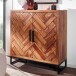 Schuhschrank >530< (LxBxH: 100x40x105 cm) in Braun - 100x40x105 (LxBxH)