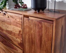 Schuhschrank >531< (LxBxH: 88x40x120 cm) in Braun - 88x40x120 (LxBxH)