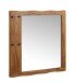 Spiegel >547< (LxBxH: 80x3x80 cm) in Braun aus Sheesham - 80x3x80cm (LxBxH)