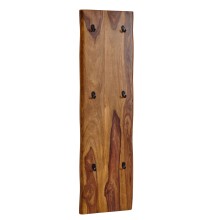 Garderobe >548< (LxBxH: 40x7x140 cm) in Braun aus...