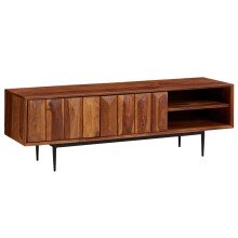 Lowboard >556< (LxBxH: 123x35x42 cm) in Braun aus...