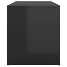 Schuhbank >3008431< (LxBxH: 80x40x45 cm) in Hochglanz-Schwarz - 80x40x45 (LxBxH)