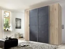 Dreh-/Schwebetürenschrank >LOTTO< (BxH:...