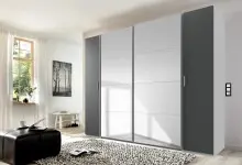 Dreh-/Schwebetürenschrank >LOTTO< (BxH:...