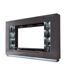 Wohnwand >DENIRA< (BxHxT: 275x190x40 cm) in...