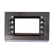 Wohnwand >DENIRA< (BxHxT: 275x190x40 cm) in Anthrazit - 275x190x40 (BxHxT)