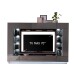 Wohnwand >DENIRA< (BxHxT: 275x190x40 cm) in Anthrazit - 275x190x40 (BxHxT)