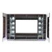 Wohnwand >DENIRA< (BxHxT: 275x190x40 cm) in Anthrazit - 275x190x40 (BxHxT)