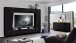 Sideboard >EMIRA< (BxHxT: 160x80x43,6 cm) in Schwarz Hochglanz