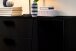 Sideboard >EMIRA< (BxHxT: 160x80x43,6 cm) in Schwarz Hochglanz