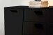 Sideboard >EMIRA< (BxHxT: 160x80x43,6 cm) in Schwarz Hochglanz