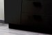 Sideboard >EMIRA< (BxHxT: 160x80x43,6 cm) in Schwarz Hochglanz
